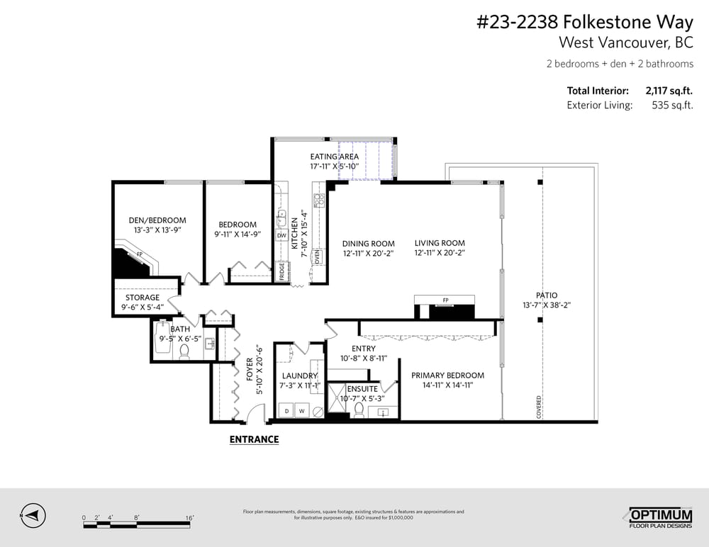 23 2238 Folkestone Way - Floor Plan